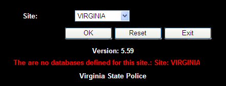 Error text for Live Scan users